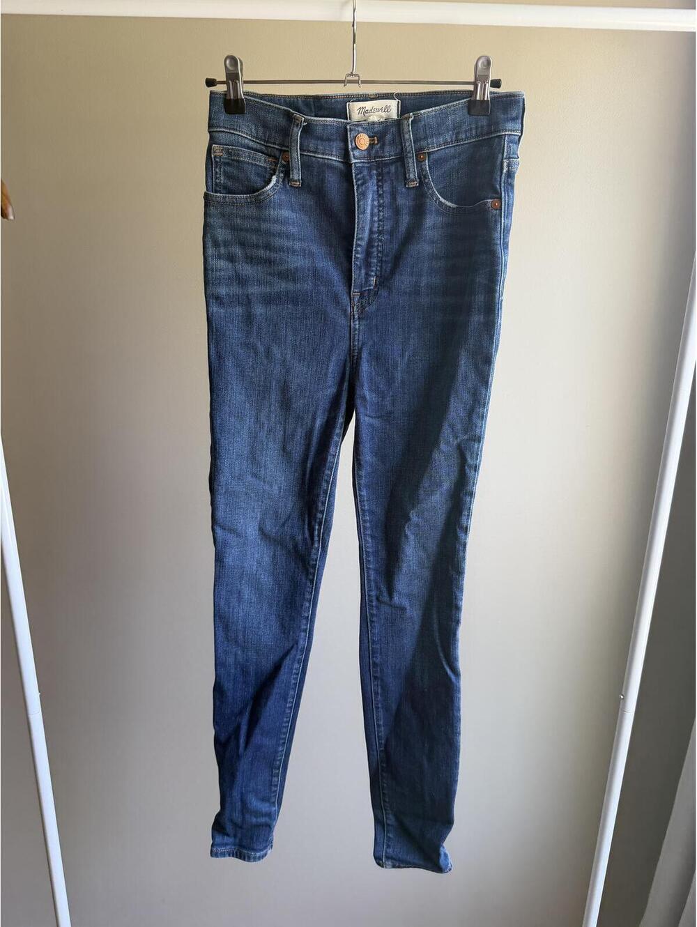 Madewell 11” High-Rise Skinny jeans